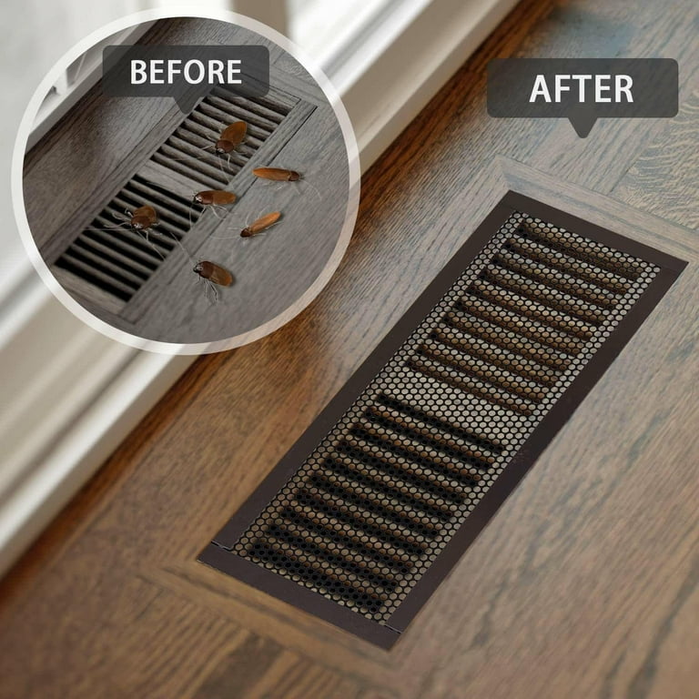 Pack Plastic Floor Register Vent Cover 4