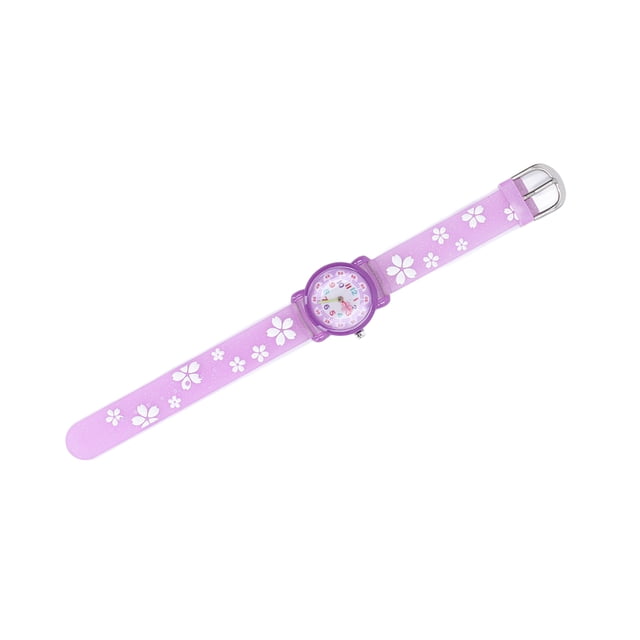 RELOJES DE MURENECA Para Niñas Reloges de Niñas Educativas Coloridas de Dibujos Impermebles en 3d Durante Más de 3 Años