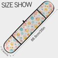 thumbnail image 3 of Dailycode Double Sided Oven Mitt with Loop Heat Resistant Kitchen Long Potholders 7" x 35" Watercolor Sun, 3 of 6