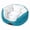 Blue, variant on Yajisi Washable Suede Calming Pet Bed for Small Dogs and Cats, Semi-Enclosed Indoor Dog Bed with Non-Slip Bottom, Orthopedic Memory Foam Cushion, Gray, Small, 19.6 inches / 50 cm