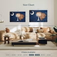 thumbnail image 4 of Elephant Stock State Map Over South Carolina Flag Wall Art - Horizontal Canvas Wall Art - Living Room Wall Decor - Flags Canvas - Beige And Blue Decor - 45" x 30", 4 of 8