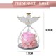 thumbnail image 2 of Angel Girl Eternal Flower Rose Glass Cover Regalo de vacaciones Decoración de rosas Regalo de cumpleaños para amigos y familiares, 2 of 5