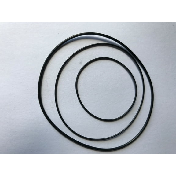 *New 3 Belt Replacement BELT SET*   Sony Model HP-319 Stereo Cassette Player