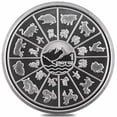 thumbnail image 3 of Lot of 10 - 2024 1 oz First Mint Lunar Dragon Silver Round .999 Fine, 3 of 4