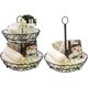 thumbnail image 4 of Fruit Basket Fruit Basket With 2 Tier, Fruit Bowl Vegetable Basket Made Of Metal - Black, 4 of 4
