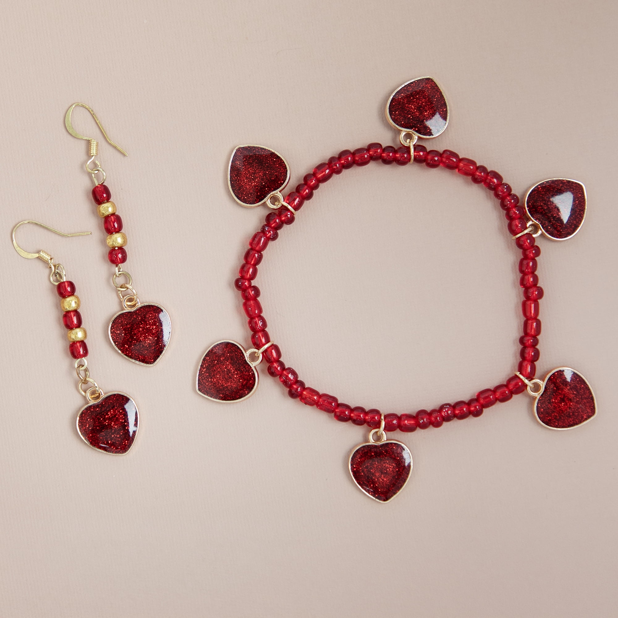 CousinDIY Mini Red E-Bead Pack – Solid Red Seed Beads for Jewelry Making, Bracelet Crafts, Beading Projects & DIY Creations