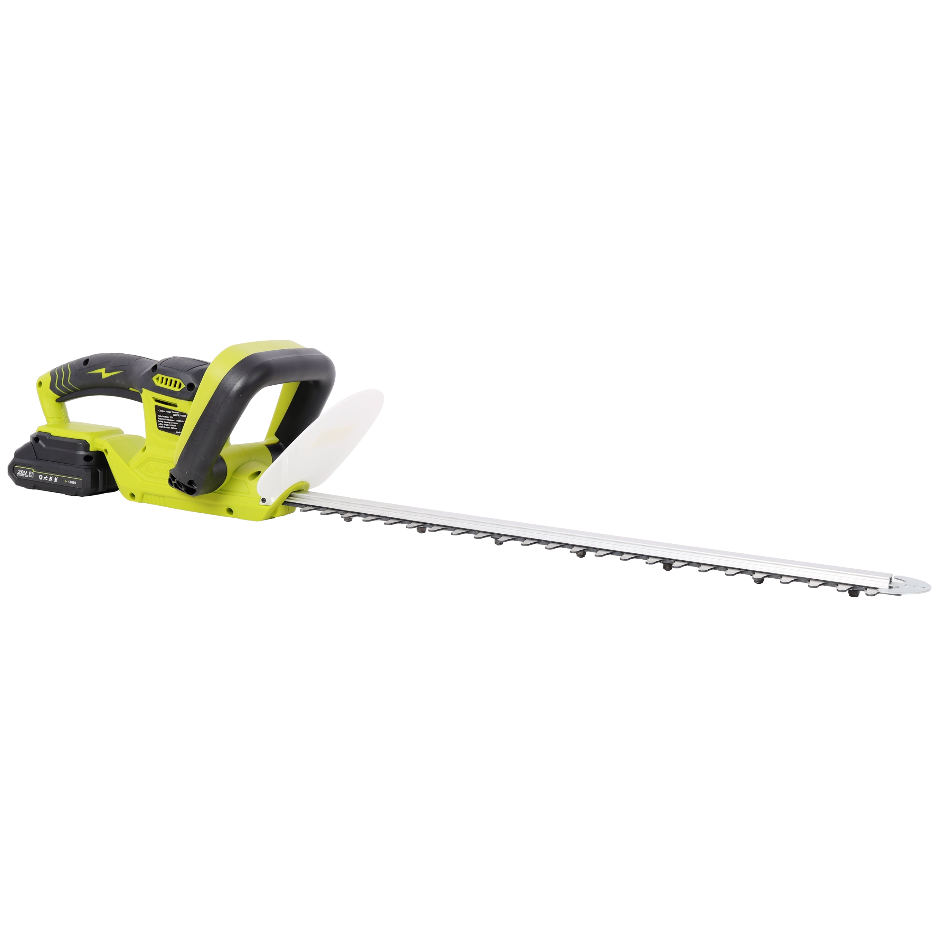21V DC Hedge Trimmer,Brush motor, with Battery and Seat Charger, 21inch Steel Blade, for Lawns, Bushes and Garden Landscaping