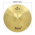 thumbnail image 4 of pitrice Stage Performance Round Cymbal Replacement Drum Set Removable Cymbals Musical Instrument Accessories Replacing Parts 12 Inch, 4 of 6