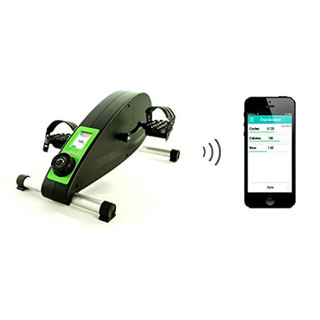 Cycli Portable Health & Fitness Pedal Exercise Machine Bike for Under Desk Cycling with Variable Magnetic Resistance for Weight Loss & Calorie (Best Bike Exercise For Weight Loss)