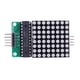 thumbnail image 1 of Módulo de matriz LED de puntos MAX7219, entrada de salida, cátodo común, Kit de bricolaje de matriz de puntos 8x8, 1 of 5