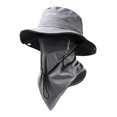 thumbnail image 2 of Delayuji Sun Hats for Women Summer Wide Brim Hat With Neck Coverage Shawl Outdoor Hat for Fishing Hiking Travel Daily Activities One Size, 2 of 6