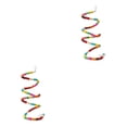 thumbnail image 4 of ziyahi Bird Toys Hanging Multicolor Rope Wood Beads Swing Cage Bird Spiral Ladder Pet Bites Climbing Chewing Hanging Toy Random Color random color 80cm 2Set, 4 of 6