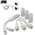 thumbnail image 1 of GHSDFBB Répartiteur Ethernet, Adaptateur Combiné Étanche, Exécute 2 Caméras IP sur 1 Câble Réseau, 1 of 7