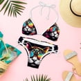 thumbnail image 6 of Retro Cat Detachable Sponge Adjustable Strap Bikini Set Two-Pack - Ideal for Beach & Pool Parties, 6 of 6
