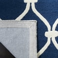thumbnail image 4 of SAFAVIEH Cambridge Raleigh Geometric Wool Runner Rug, Navy/Ivory, 2'6" x 6', 4 of 8