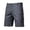 A-Dark Gray1295, variant on Mens Solid Chino Shorts Button Closure Side Pockets Daily Bottoms