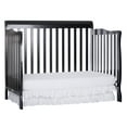 Dream On Me Ashton 5in1 Convertible Crib, Black