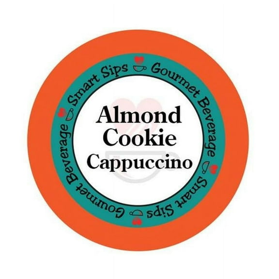 Almond Cookie Cappuccino Single Serve Cups for All Keurig K-cup Brewers, 24 Count