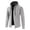 C-Grey172, variant on DHFJKG Mens Zip Up Hooded Sweater Jackets With Fuzzy Lining Solid Color Warm Cardigan Knitted Hoodies Coat With Pockets Classic Outerwear