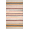 thumbnail image 2 of SAFAVIEH Montauk Crawford Striped Soft Braided Cotton Area Rug, Red/Multi, 5' x 8', 2 of 6