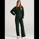 thumbnail image 4 of Traje de Dos Piezas para Mujer: Sudadera de Larga y Pantalón de Otoño. Traje Informal. Verde Oscuro 5XL, 4 of 10