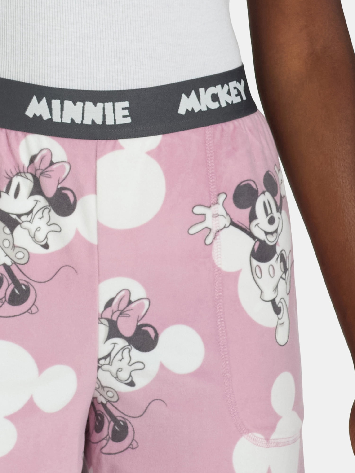 Women's Velour Mickey Minnie Pant
