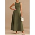 thumbnail image 2 of PRETTYGARDEN Women's Summer Tank Maxi Dress Spring Sleeveless Swing A Line Long Flowy Elegant Cocktail Dresses Pockets, 2 of 9