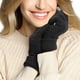 thumbnail image 2 of Guantes de Invierno con Pantalla Táctil, Negro y Gris, Tejidos Antideslizantes, Forrados de Felpa, 2 Pares para Mujer y Hombre, 2 of 9