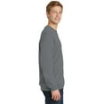 thumbnail image 3 of Port & Company Pigment Dyed Crewneck Sweatshirt-XL (Pewter), 3 of 6