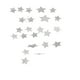 thumbnail image 1 of Advancent 1 Juego de decoraciones para fiestas, pequeño adorno colgante interesante, pequeño adorno creativo para el hogar, adornos de estrellas, Kits de decoración para fiestas tipo 24 Advancent HA059995-24, 1 of 6