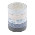 thumbnail image 2 of 5pcs Enmascaramiento De La Etiqueta Engomada Del Libro De Recuerdos De Papel Adhesivo Rollo De Cinta Washi Cintas Decorativas nevando Soledad Decorativo Washi Masking DIY, 2 of 9