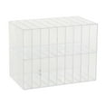 thumbnail image 1 of fashionhome 2PCS Display Stand Side Drawer Vertical Plastic Smooth Desk Office Pencil Eearring Storage Rack Single Grid Multi Layer Sturdy Pen Box Earrings Transparent, 1 of 9