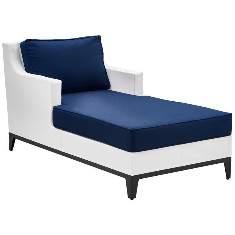 Tommy Hilfiger Hampton Outdoor Daybed Coastal White and Navy