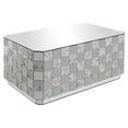 thumbnail image 1 of ACME Table Basse Rectangulaire Nasa en Miroir et Nacre, 1 of 6