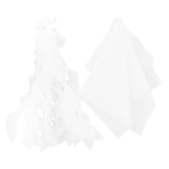 KAKOWELY Funda de silla para boda Capuchas de silla con decoración de volantes Funda de silla para boda