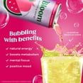 thumbnail image 4 of Bloom Nutrition Sparkling Energy Drink, Strawberry Watermelon, 12 fl oz Cans, 6 Pack, 4 of 12