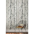 thumbnail image 4 of NuWallpaper Mountain Birch Grey Vinyl Peel And Stick Wallpaper, 216-in by 20.5-in, 30.75 sq. ft., 4 of 5