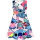 thumbnail image 1 of Disney Stitch Cartoon Print Baby Children Girls Kids Stitch Dress Cute Birthday Party Princess Christmas Dress for Baby Girls4T Gao Jinjia LED, 1 of 2