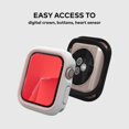 thumbnail image 3 of IBAOLEA Bumper Case Compatible with IBAOLEA Watch SE & Series 6 / 5 / 4 - [44mm] | Slim Protective Cover, Lightweight and Shock Absorbent - Black Apple Watch Series 6 / 5 / 4 / SE [44mm] - Black -, 3 of 7