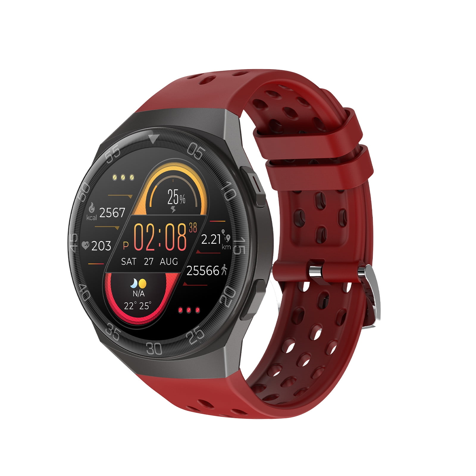 nok Kilde fodspor Smart Watch,Fitness Watch With Sleep Monitor With 1.28 Inch HD Touching  Screen, IP68 Waterproof Smartwatch With Step Monitor - Walmart.com