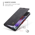 thumbnail image 3 of Dteck Wallet Case For Samsung Galaxy Note20 (6.7 inches),Magnetic Leather Luxury Card Holder Pocket Case Shockproof Full Protective Kickstand Retro Cover,Black, 3 of 6