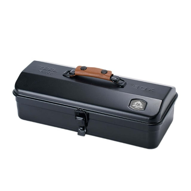 Caja de herramientas Colamx Organizador de herramientas Mango ergonómico Negro