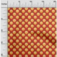thumbnail image 1 of oneOone Cotton Cambric Red Fabric Merry Christmas Dress Material Fabric Print Fabric By The Yard 56 Inch Wide-23O, 1 of 4