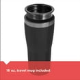 thumbnail image 5 of Black + Decker - Single-Serve Coffee Maker for Ground Coffee or Pods, Includes Insulated Cup, Black, 5 of 8