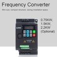 thumbnail image 3 of Inverter, 3 Phase 380V Vector Inverter VFD Variable Frequency Converter for Stepless Motor Speed Control, 3 of 7