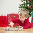 thumbnail image 4 of Decoración de Navidad Mini Ganfancp Tren Juguete de Plástico Adorno de Madera Fiesta Hogar Regalo Niños 1X Colgante, 4 of 7