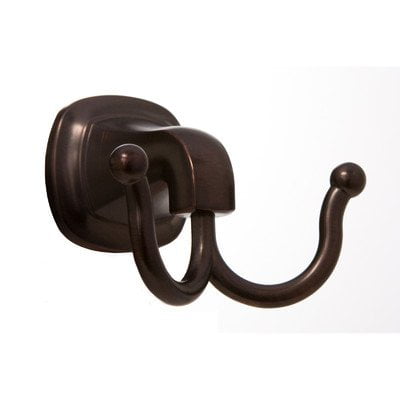 Oil Rubbed Bronze Wall Mounted Robe Hook Towel Holder Bath Hardware Accessory, Oil Rubbed