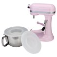 thumbnail image 2 of 2x Mixer Bowl Covers , Prevents Countertop Mess for Refrigerator Storage for KitchenAid Models, 2 of 7