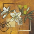 thumbnail image 2 of Scott 15x15 Gold Ornate Wood Framed with Double Matting Museum Art Print Titled - Marias Lily II, 2 of 4