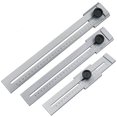 thumbnail image 4 of 0-200mm Stainless Steel Marking Gauge，Woodworking Measuring Tools Metal Marking Gauge, Light gray (1 Piece), 4 of 7